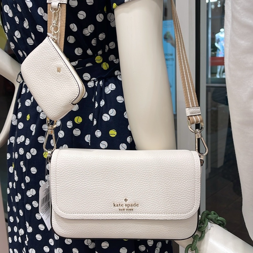 Kate Spades Rosie Flap Crossbody
Parchment 
NWT - Picture 15 of 16